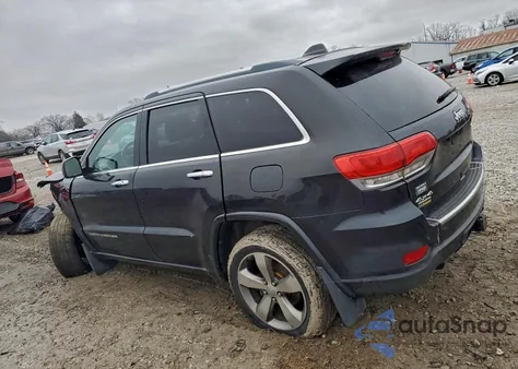 2014 Jeep Grand Cherokee Overland z USA, uszkodzony, nr VIN 1C4RJFCG5EC404210